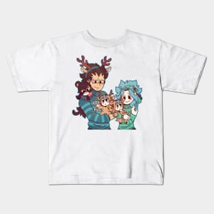 Christmas Gajevy family Kids T-Shirt